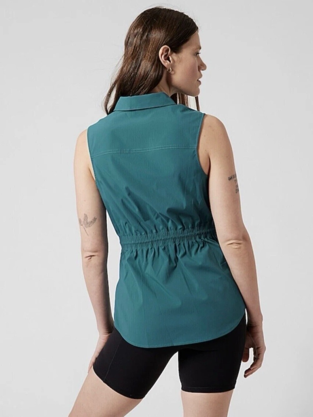 Athleta Levitate Poplin Tank - Picture 2 of 5